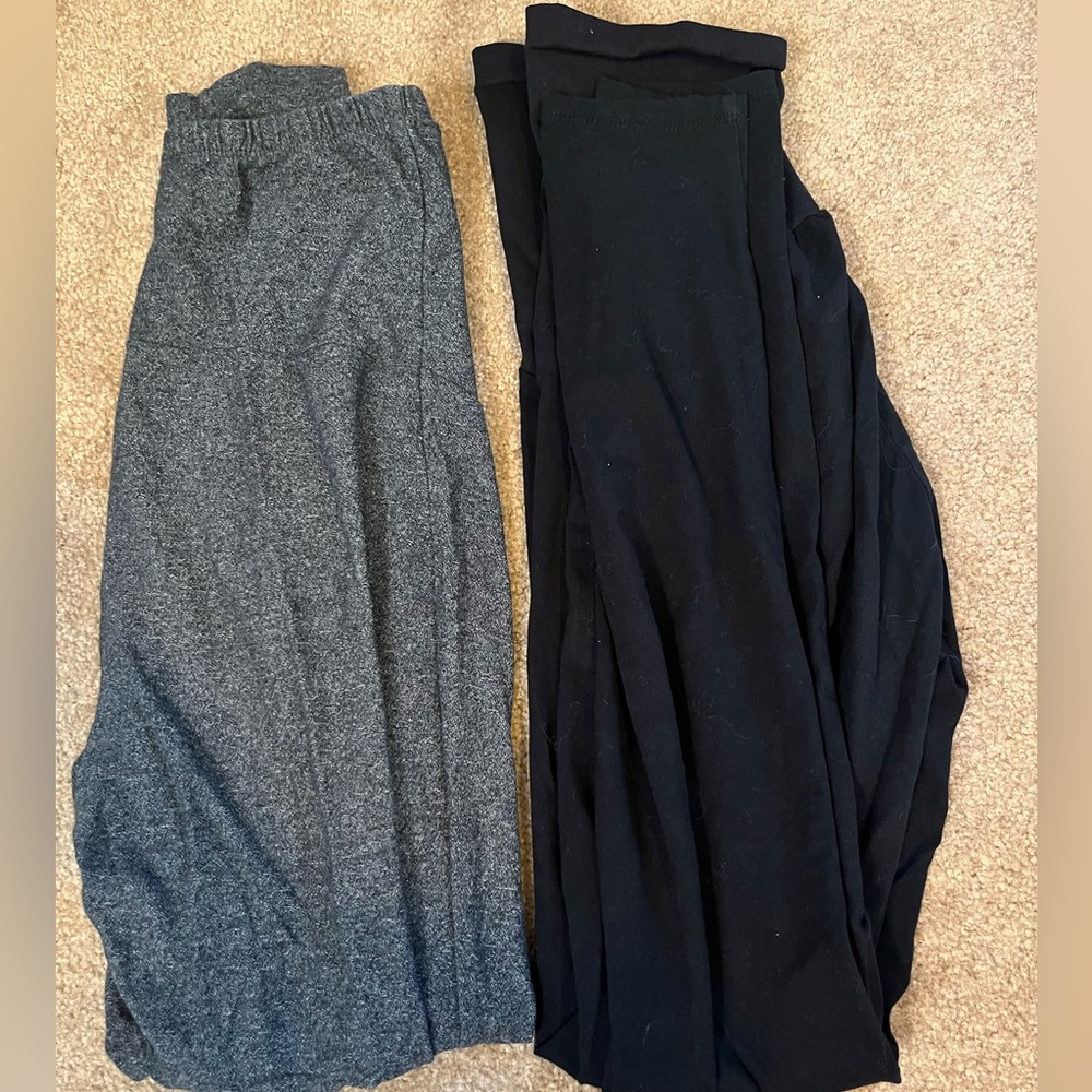 2 pairs Maternity Leggings